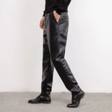 Удерживающие тепло утепленные эластичные ветрозащитные водонепроницаемые штаны, облегающий крой, в обтяжку, в корейском стиле