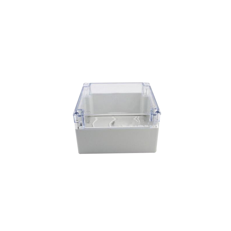 160 * 160 * 90mm transparent waterproof case plastic distribution box F5-T monitor security power supply shell