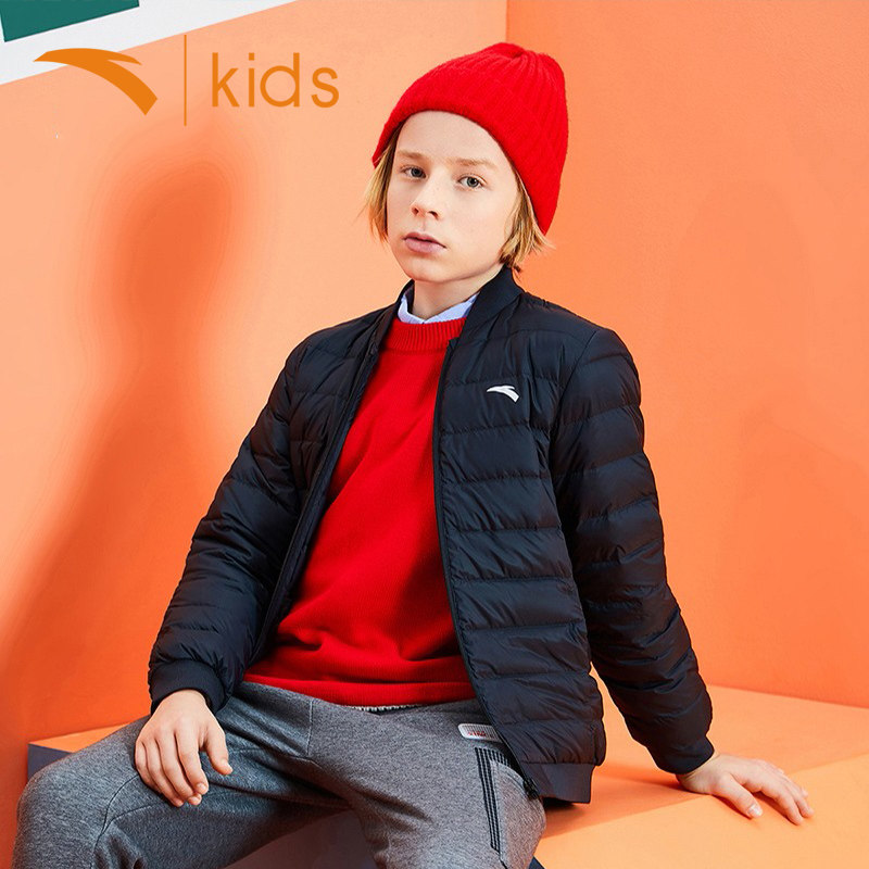 Anpedal Boy Clothing Winter Clothing Boy Light And Thin Down Clothes 2022 Official Net Flagship Winter Children's Jacket CUHK Tong Cotton Clothing