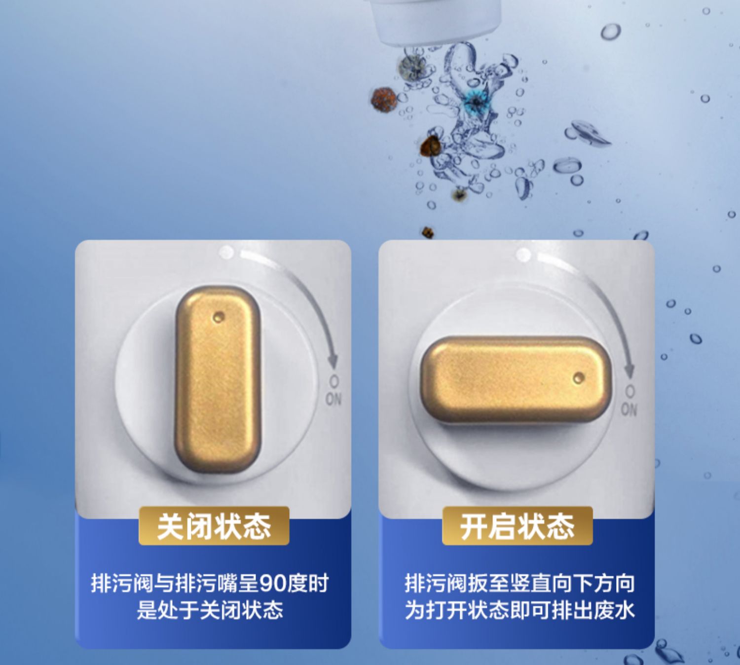 好太太 反冲洗+双面旋刮 前置净水器 全屋净化 终身免滤芯 图8