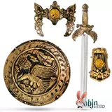 Детская игрушка, реалистичное оружие, меч, маска