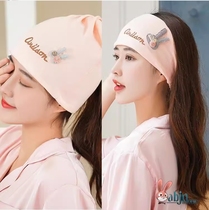 Maternity confinement headscarf windproof and forehead protection postpartum headband hat new summer hat summer thin section June and July pure cotton