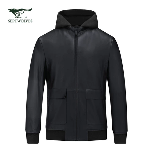 Septwolves, съемная модная удерживающая тепло шапка, куртка, 2020