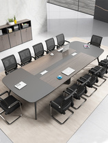 Conference table Long table Simple modern office conference table Training table splicing simple size conference table and chair combination