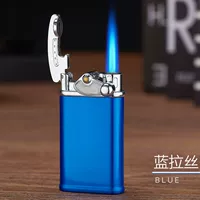 Синяя матовая тарелка