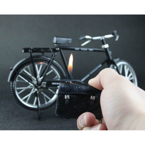 Креативный старомодный велосипед, модель автомобиля, фигурка, надувная зажигалка, креативный подарок, 80 года, ностальгия