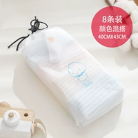 Хлопковая детская пеленка, 40×43см, 8 шт, 0-12 мес.