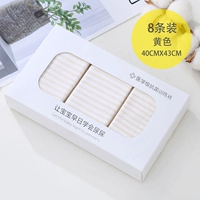 Хлопковая детская пеленка, 40×43см, 8 шт, 0-12 мес.