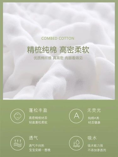 Детское марлевое хлопковое мультяшное банное полотенце для новорожденных для раннего возраста, хорошо впитывает воду