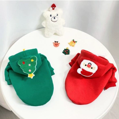 Рождественская домашняя одежда осень и зима милые шляпы кошачья одежда трансформация собака Рождественская елка Свитер, чем медведь Тедди