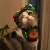 Рождественская шапка, слюнявчик, милый зимний шарф, наряжаться