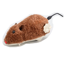 Cat Toy Small Rat Plush Pet Kitty Toy Emulation Electric Remote Control Mouse Young Cat Self-Hi Cat Pooch