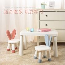 Kindergarten special table home baby learning table kindergarten small table chair plastic toy table