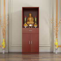 Buddhist altar table home Buddha cabinet stand cabinet for Taiwan Buddha Taiwan God of Wealth God statue cabinet shrine economical worship table altar