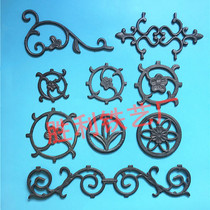 Iron gate decoration wrought iron gate accessories Daquan flower cast iron flower parts weldment fence customization