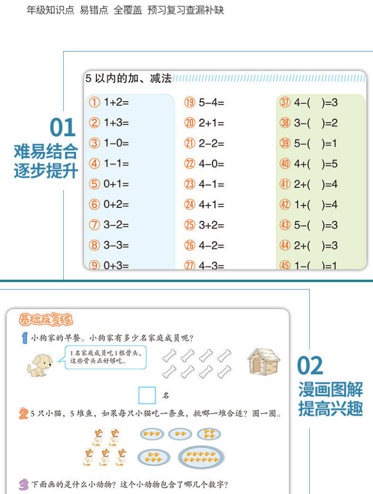 数学专项训练口算易错题 图3