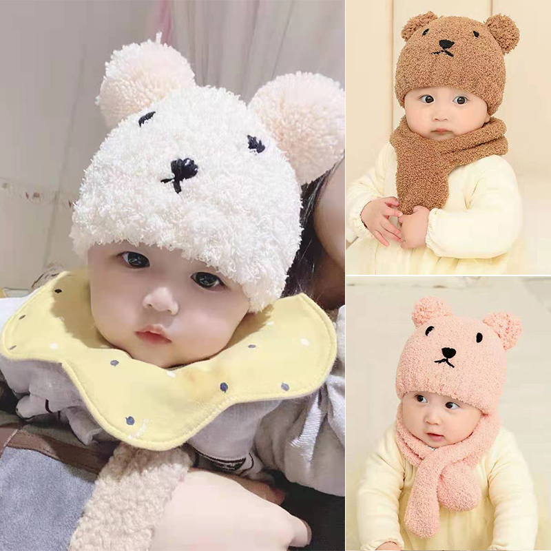 Baby Girl Baby Girl Baby Girl Hat Cute Super Cute Princess Woman Treasure Autumn Winter Money children Winter Winter Thickened