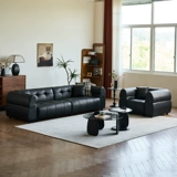 Черный ретро хлопковый диван, хлеб, новая коллекция