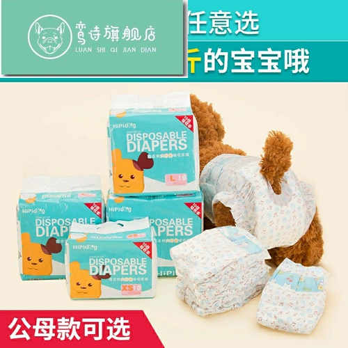 Шарф -женщина -домашнее животное посвященное мочой, тетя физиологические брюки мочи Менструальная собака Менструальное период