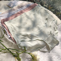 Pregnant womans underwear pregnancy in late summer thin ice silk High waist Mid-term adjustable breathable gestation Early Toabdominal Large size