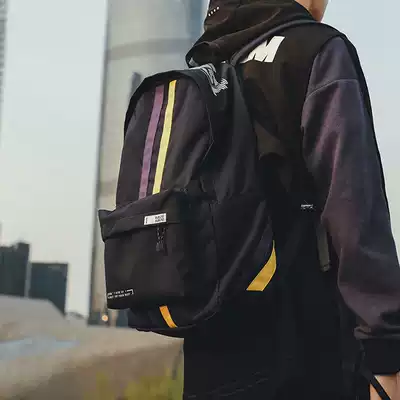 ACROSS Street tide casual shoulder bag adhere to Sports men's and women's school bag 15 6 inch computer bag Joker Fashion Bag