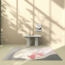 (One blanket one painting)Cute pink girl heart Princess room dresser Bedroom carpet Living room coffee table blanket Light luxury