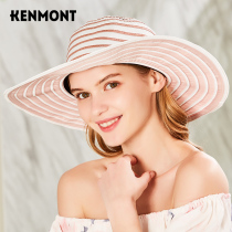  Camon foldable big eaves cool hat British retro summer hat female sunscreen sun hat goddess cute and wild fashion