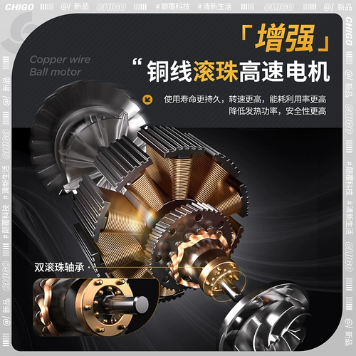 Беспроводная автомойка Chigo. Водяной пистолет высокого давления. Мощная машина для мытья полов и подержанный автомобиль. Артефакт. Новый водяной пистолет высокого давления 2024 года.