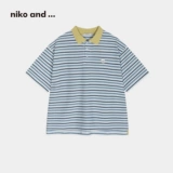 niko and ... Летняя футболка polo для отдыха, короткий рукав