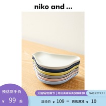 niko and… Japanese ceramic saucer macaron color fun animal tableware seasoning dip dish 887633