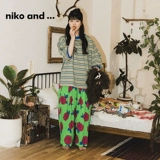 niko and ... Летние модные трендовые штаны