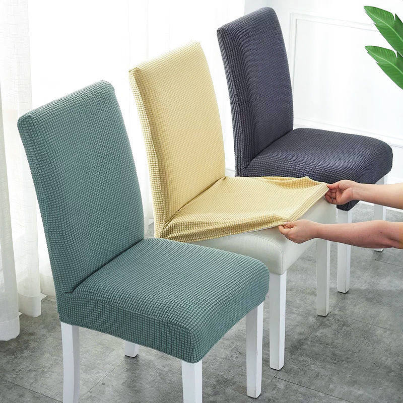chair cover hood universal universal home dining chair cover elastic conjoined stool package table and chairs sleeve backrest cushion integrated-Taobao
