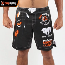  Tiger Muay Thai) MMA shorts Fighting sports pants Muay Thai fighting Sanda fitness comprehensive training