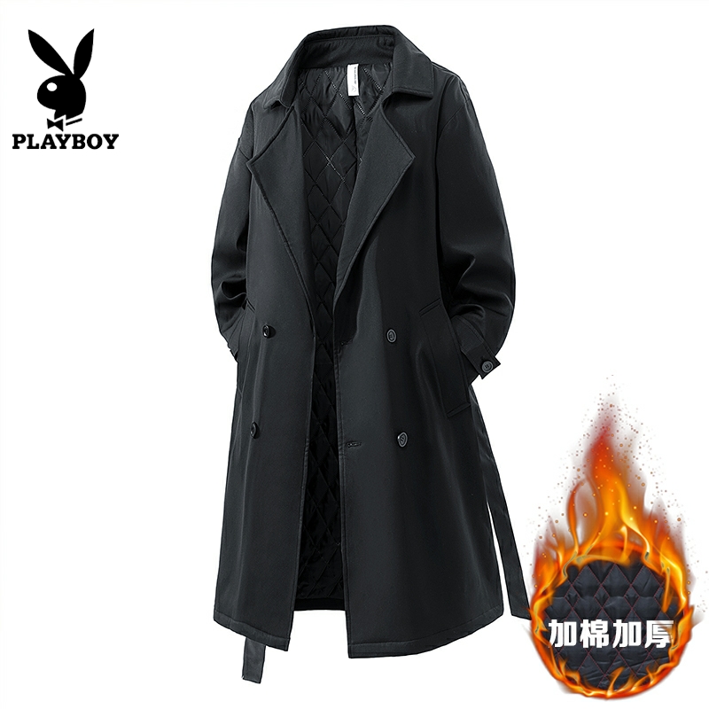 Playboy-элитный стиль хулигана, красивый плащ-накидка средней длины, двубортный повседневный костюм в британском стиле, ветровка представительского класса