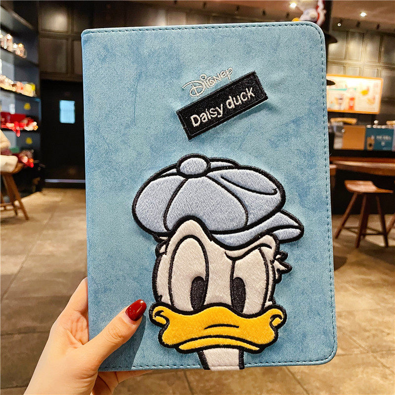 Cartoon cute iPad protective shell 10 2 inch ipad2021 protective sleeve air5 4 with pen slot 2019 air3 Apple 8 flat pro11 applicable 202
