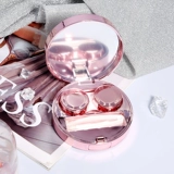 Невидимые портативные очки, милая двойная коробка для хранения, простой и элегантный дизайн