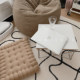 TEXDREAM ໜາ plush biscuit cushion square office sedentary cushion tatami mat chair cushion ງາມ