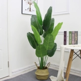 Реалистичная пластиковая пальма в горшке, декор для гостиной