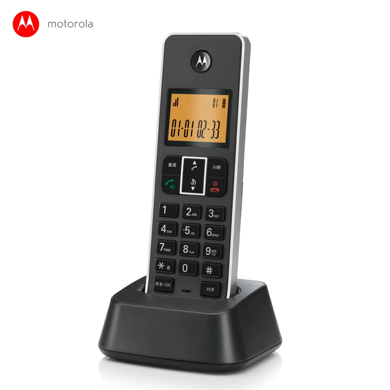 Безпроводной детский телефон Motorola C7501RC для записи, домашний цифровой телефон офисный