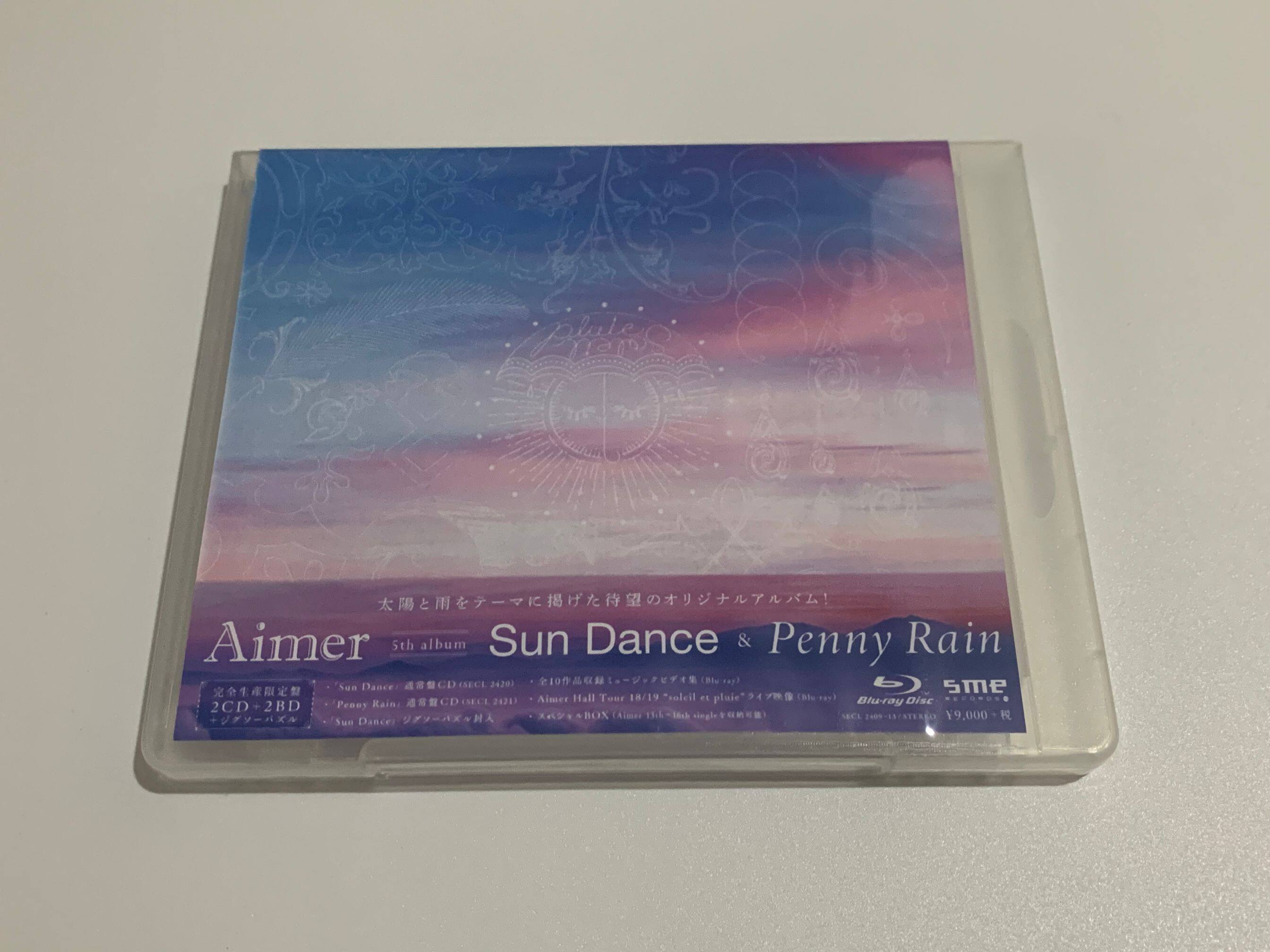 Aimer Sun Dance Penny Rain Blu-ray BD CD