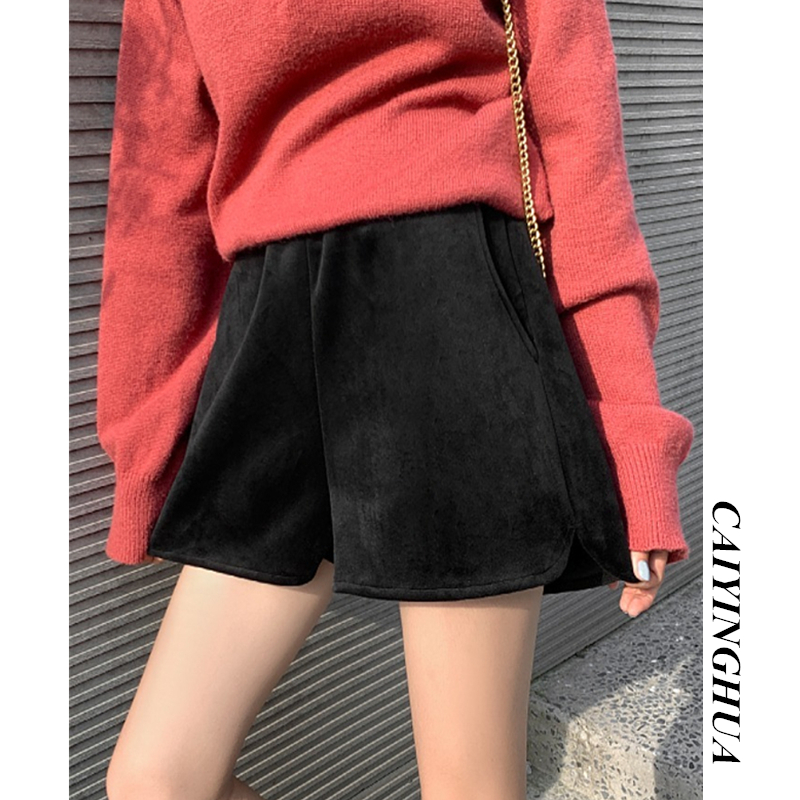 Pregnant women's shorts autumn and winter wear spring and autumn loose and fashionable belly support underwear autumn tide mother wide leg pants autumn clothes