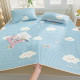 Latex Ice Silk Cooling Mat Three-Piece Set Summer 2024 Model Student Dormitory Bed Cover Summer Air-Conditioned Bed Sheet Soft Mat
