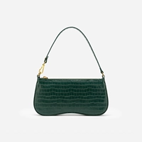 Зеленый, крокодиловый принт