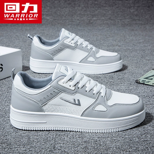 Warrior, мужская дышащая летняя белая обувь, световая панель для отдыха, кроссовки, спортивная спортивная обувь