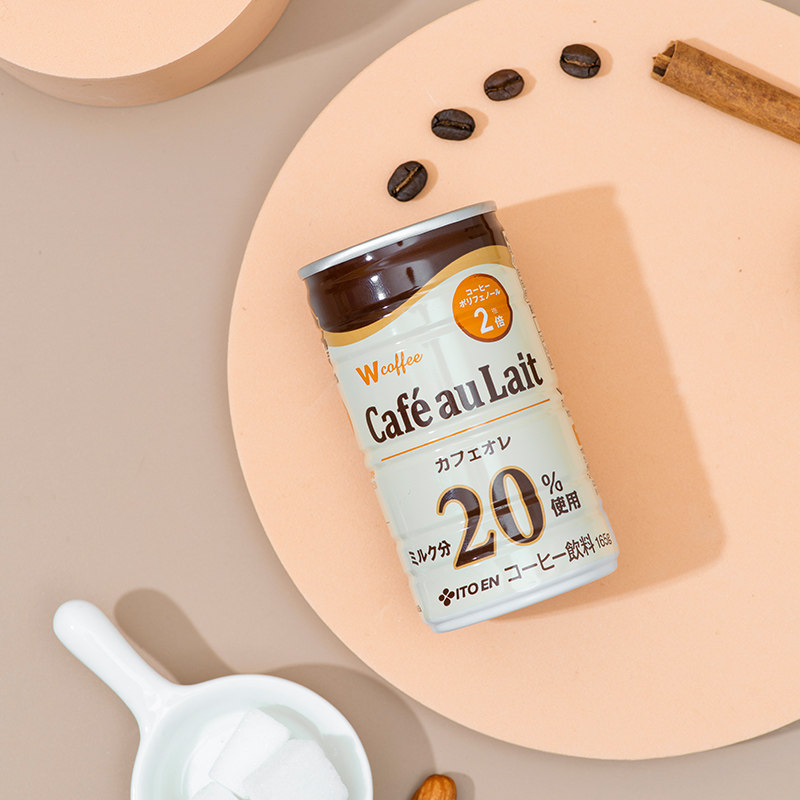 日本进口 ITOEN 伊藤园 Wcoffee 牛奶咖啡饮料 165g*6罐 双重优惠折后￥19.9包邮包税