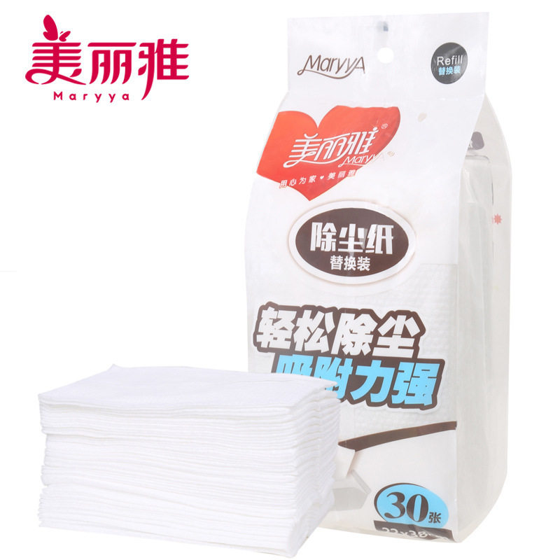 Melia Dust Removal Paper Disposable Mop 30 Sheets of Electrostatic VacuumIng Spare Parts