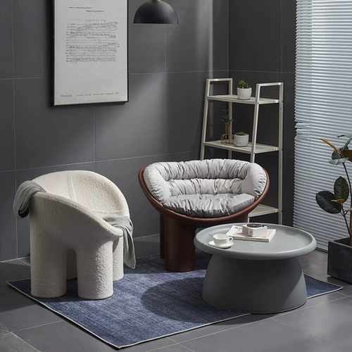 Стулья ноги слона скандинавский дизайнер Single Simple Creative Ins -Creating Red Animal Стул стул балкон -стул слона