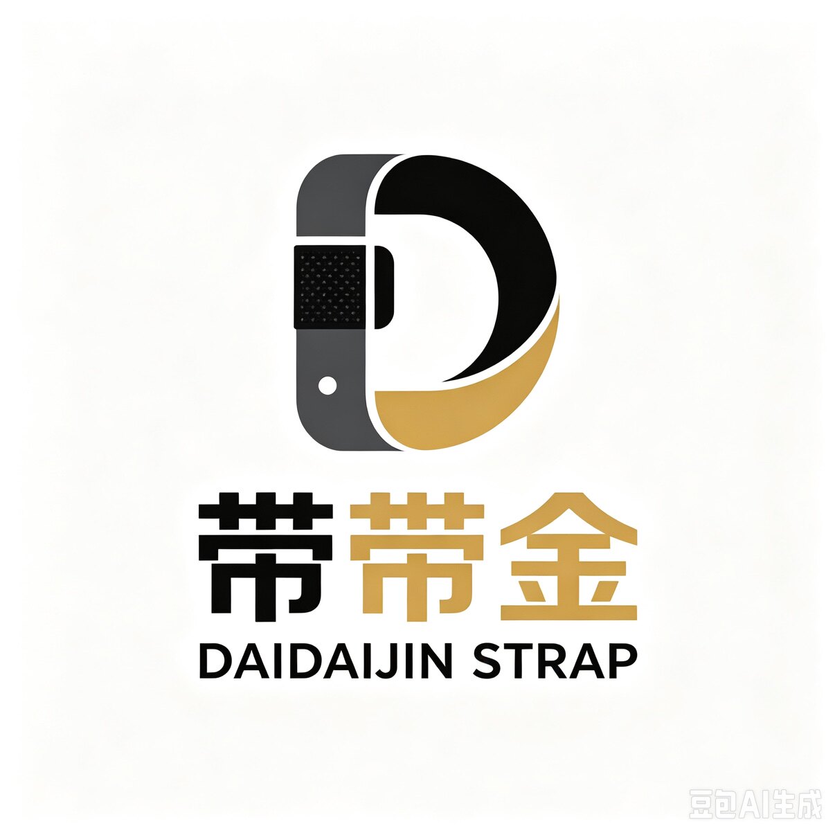 带带金魔术贴捆绑带