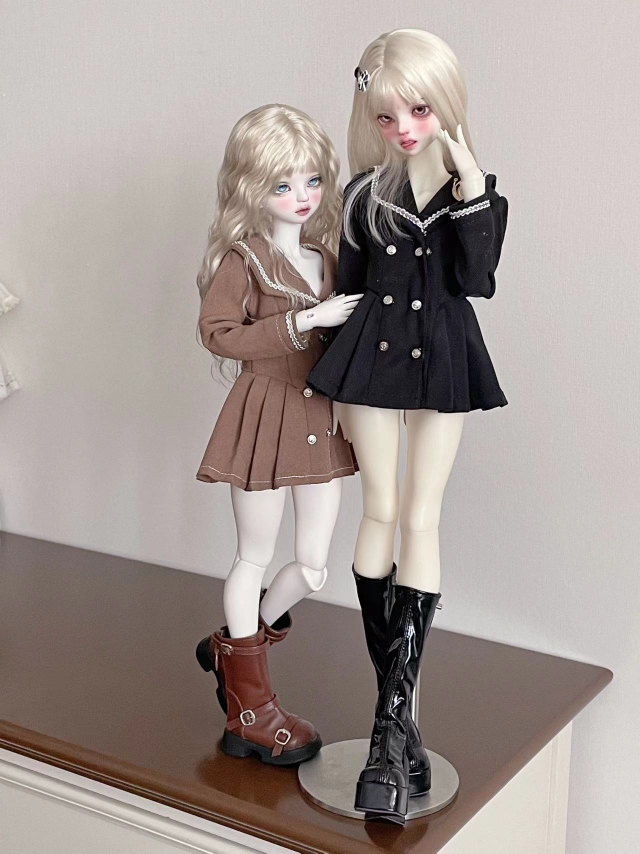 BJD四分娃衣可可黑巧新款上新！梦幻萌娃穿搭攻略来啦！💖-BJD娃