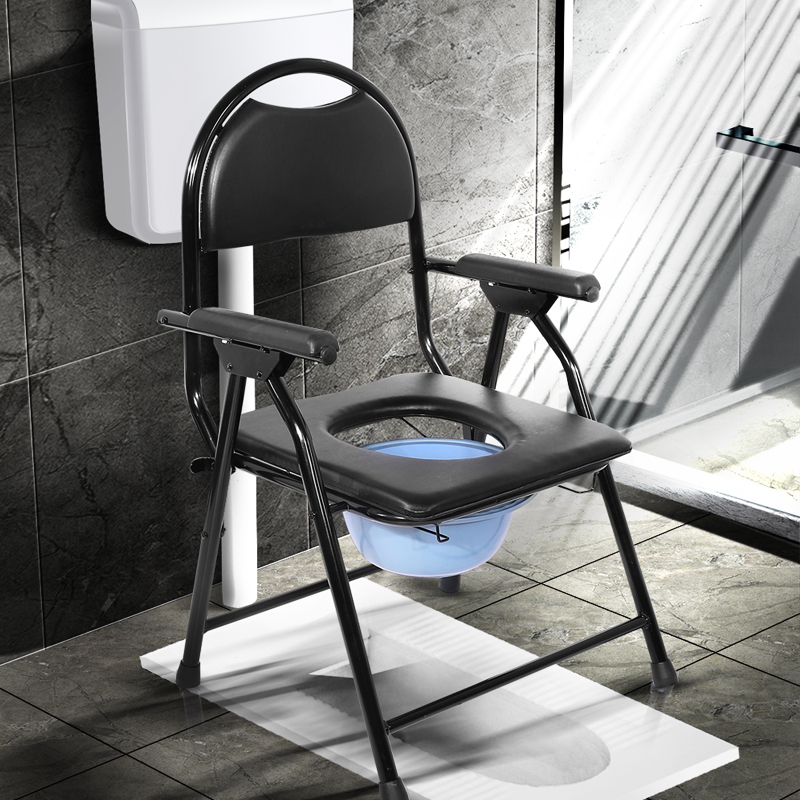 Solid wood toilet chair for the elderly, toilet seat for pregnant women, toilet seat for people with physical and mental disabilities, toilet chair, toilet chair, simple toilet stool